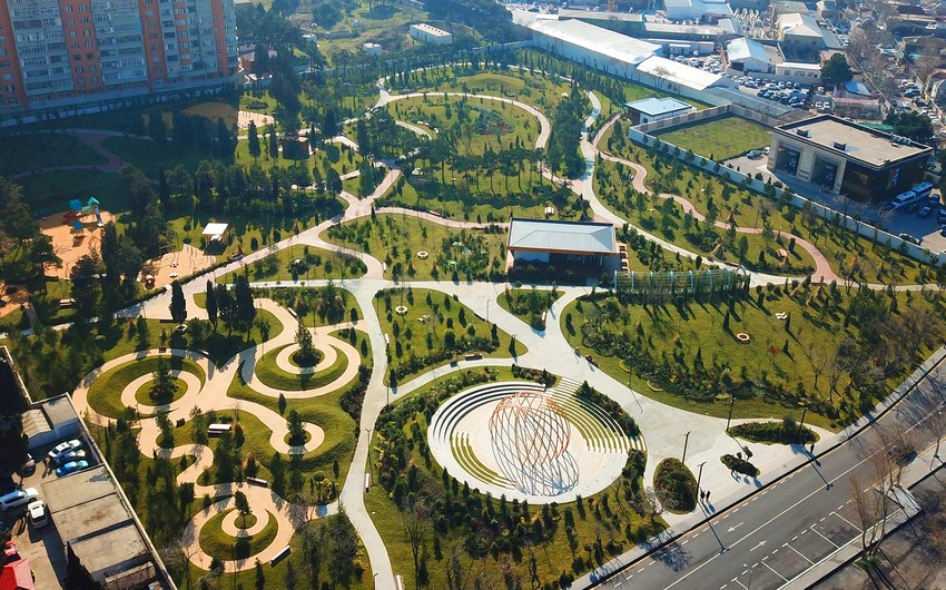 Ilham Aliyev, Mehriban Aliyeva attend opening of social facilities in Absheron and new park in Yasamal
