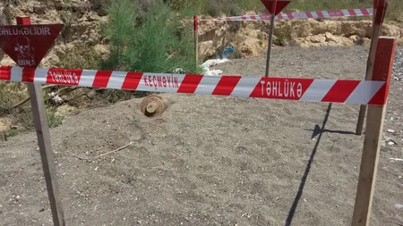 Ağcabədidə tapılan tank əleyhinə mina zərərsizləşdirilib