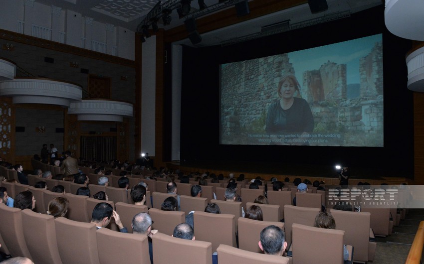 Documentary titled Khojaly: The Last Wedding premieres at Nizami Cinema Center
