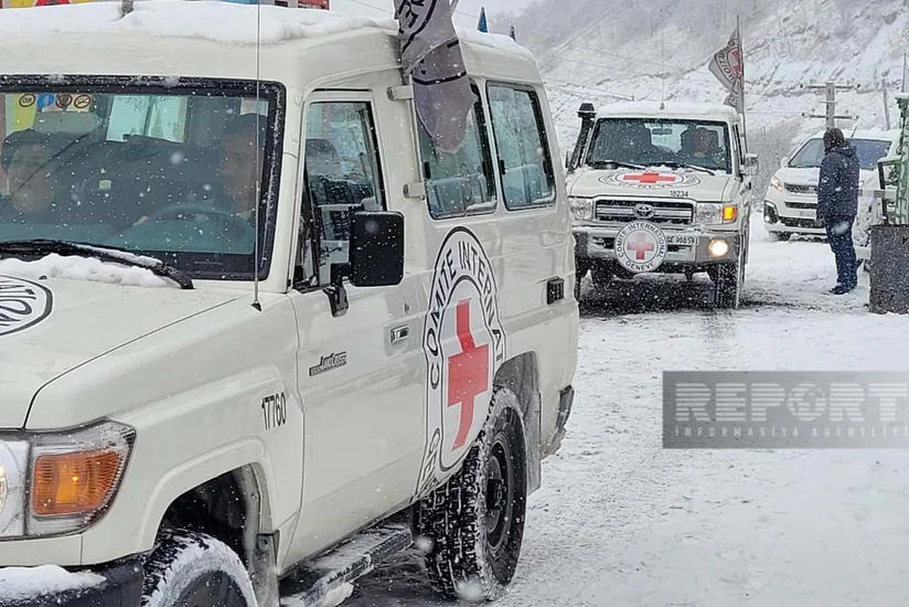 По дороге Ханкенди-Лачын беспрепятственно проехали автомобили МККК