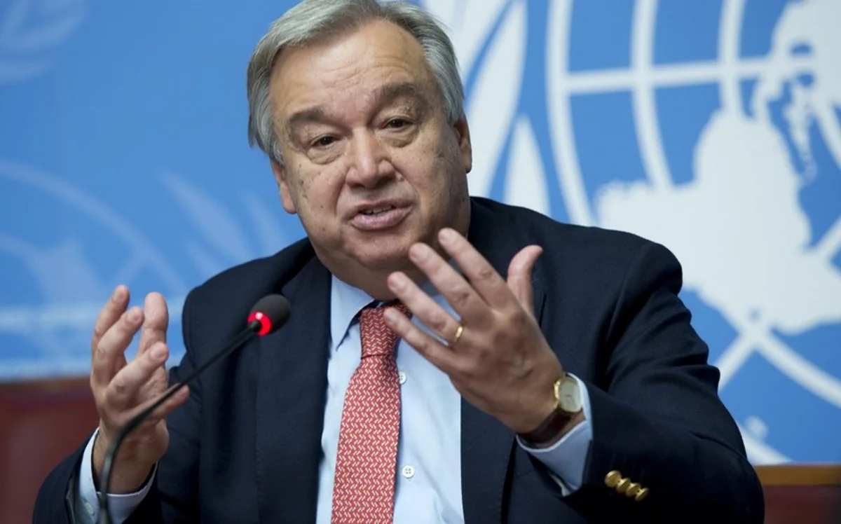UN chief urges to avoid escalation of conflict in Ukraine