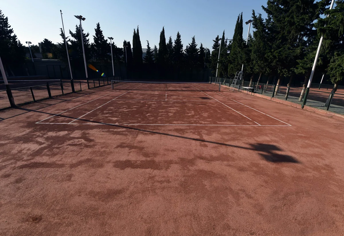 Bakıda yeni tennis kortunun açılışı olub
