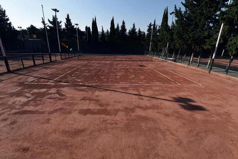 Bakıda yeni tennis kortunun açılışı olub