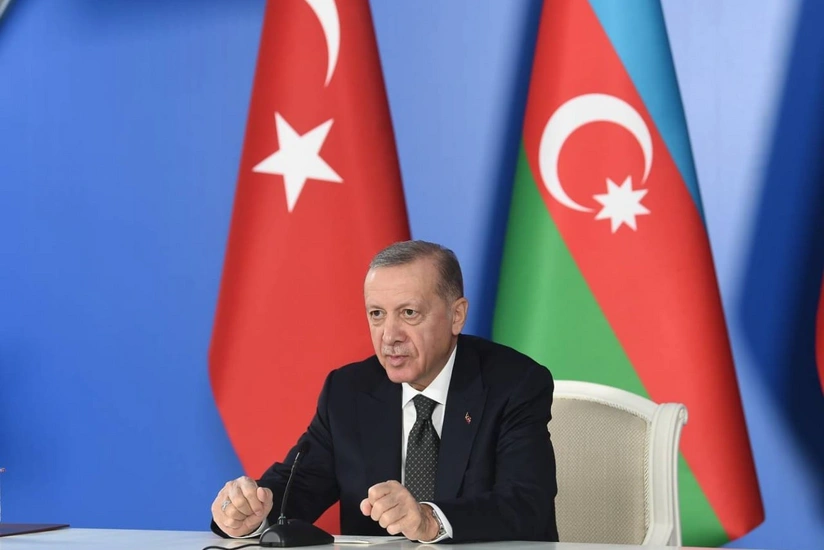 Ərdoğan Azərbaycanı Müstəqilliyinin Bərpası Günü münasibətilə təbrik edib