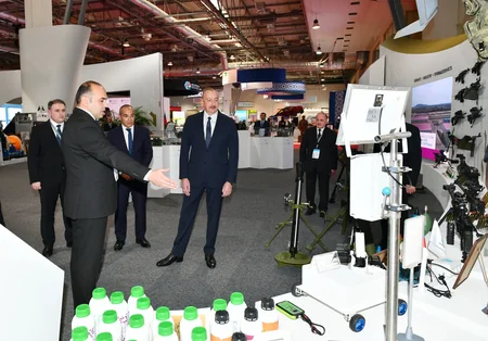 Prezident İlham Əliyev SPECA ölkələrinin sərgisinin açılışında iştirak edib - YENİLƏNİB