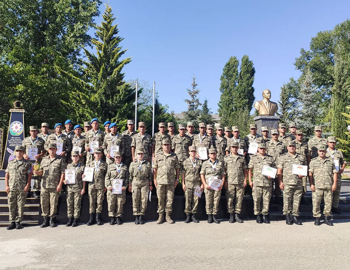 Orienteering competition held among Azerbaijani servicemen