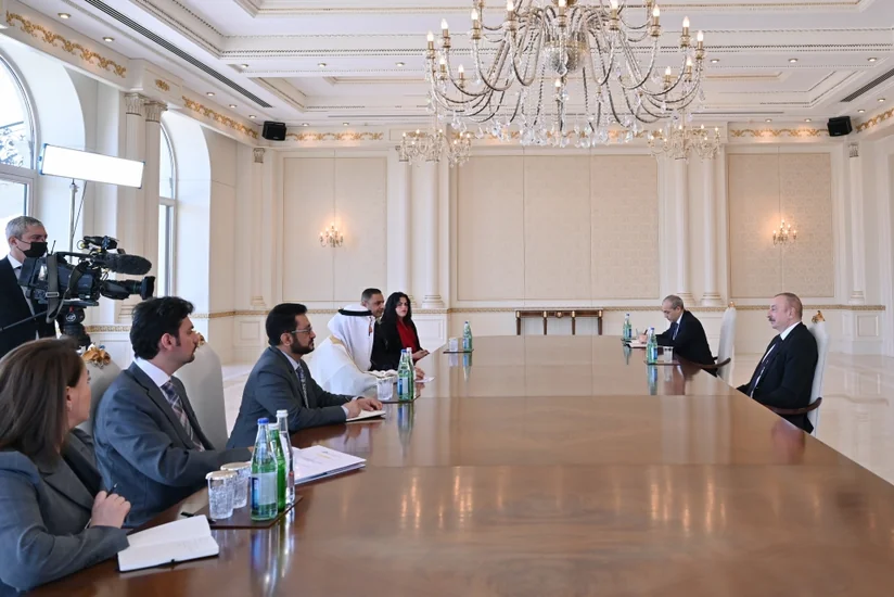 Президент Ильхам Алиев принял президента группы Исламского банка развития