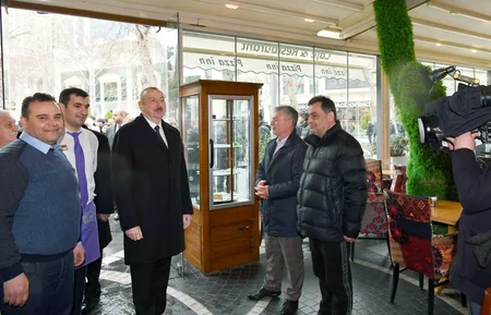 Prezident İlham Əliyev Novruz bayramı münasibətilə ümumxalq şənliyində iştirak edib - YENİLƏNİB-3