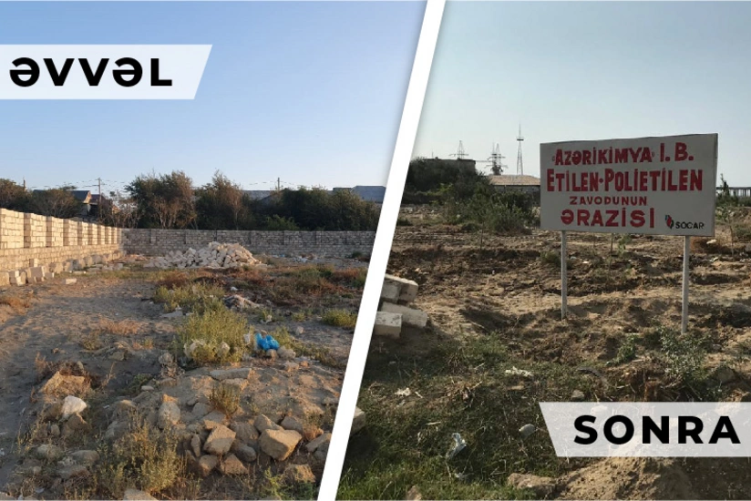 Sumqayıtda zavod ərazisinin zəbt olunmasının qarşısı alınıb