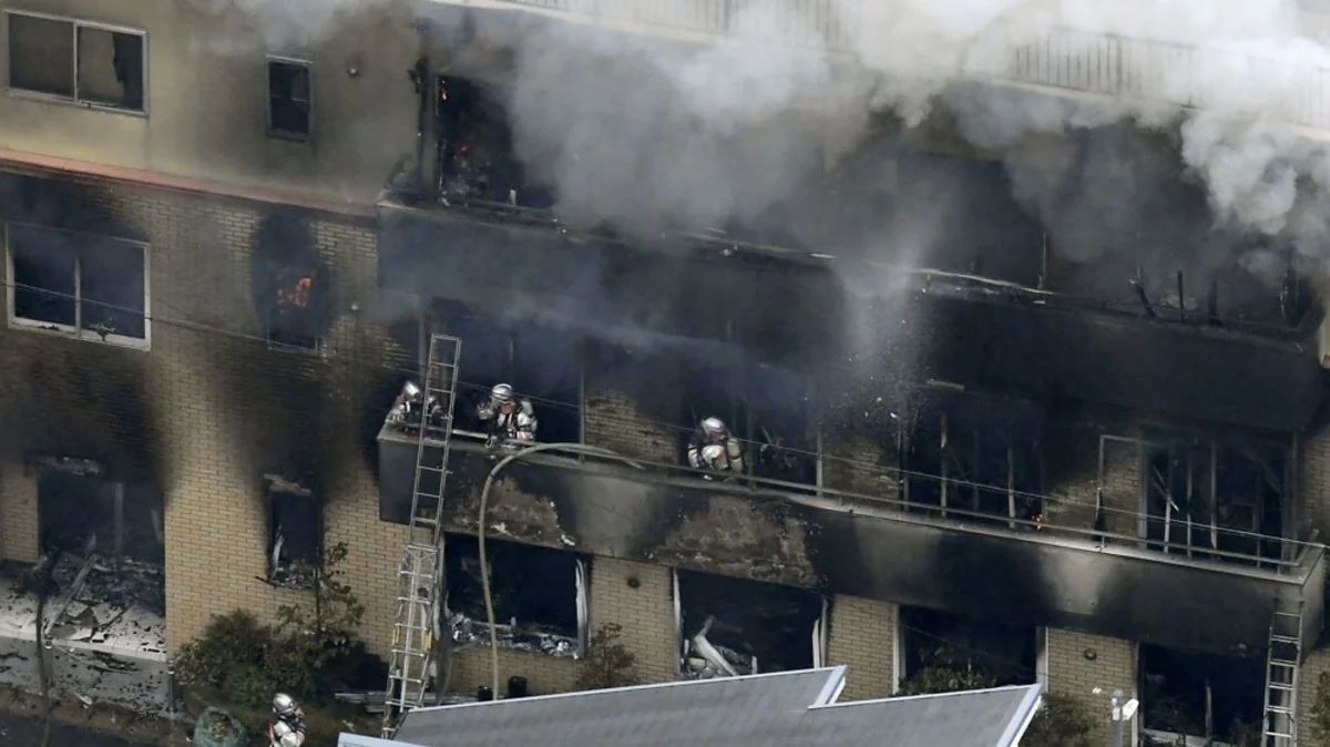 33 people dead in anime studio fire - UPDATED - VIDEO