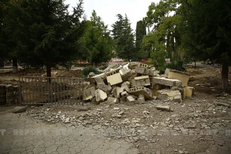 Gürcüstanda Nəriman Nərimanov adına park yenidən qurulur
