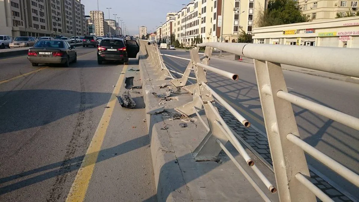 Azərbaycanda I rübdə yol təsərrüfatına dəymiş ziyanın məbləği açıqlanıb