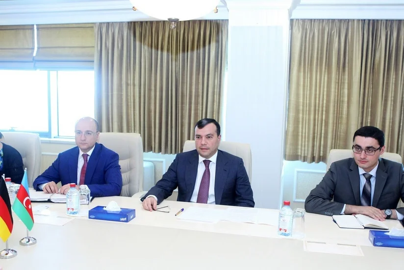 ƏƏSMN-də Alman-Azərbaycan Xarici Ticarət Palatasının nümayəndə heyəti ilə görüş olub