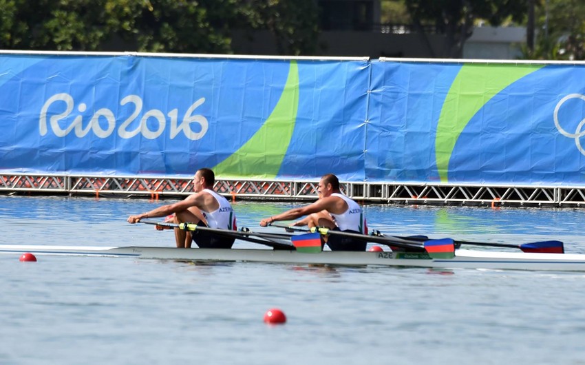 Azərbaycanın avarçəkənlərdən ibarət dueti olimpiadada əsas finala yüksələ bilməyib