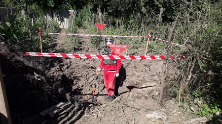 Ermənilərin Dondar Quşçuya atdıqları partlamış top mərmisinin qalıqları tapılıb