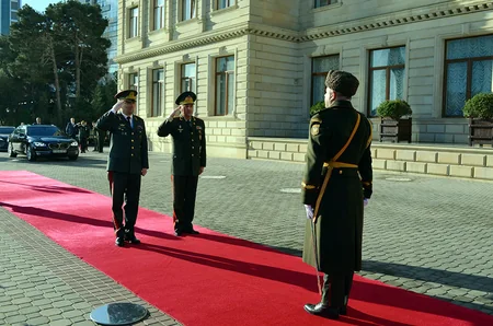 Chief of Georgian Defense Forces arrives in Azerbaijan