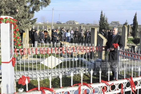 Biləsuvar və Cəlilabadda 20 Yanvar şəhidləri anılıb