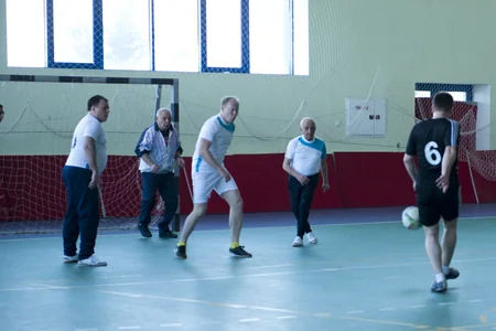 “ShamkirChess 2017” turnirinin iştirakçıları və təşkilatçılar arasında futbol turniri keçirilib