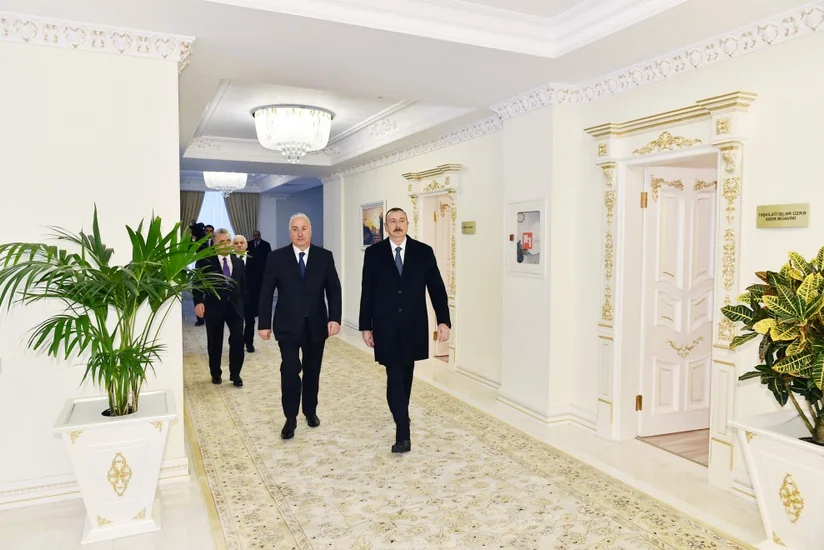 President Ilham Aliyev inaugurates administrative building of YAP Sumgayit branch