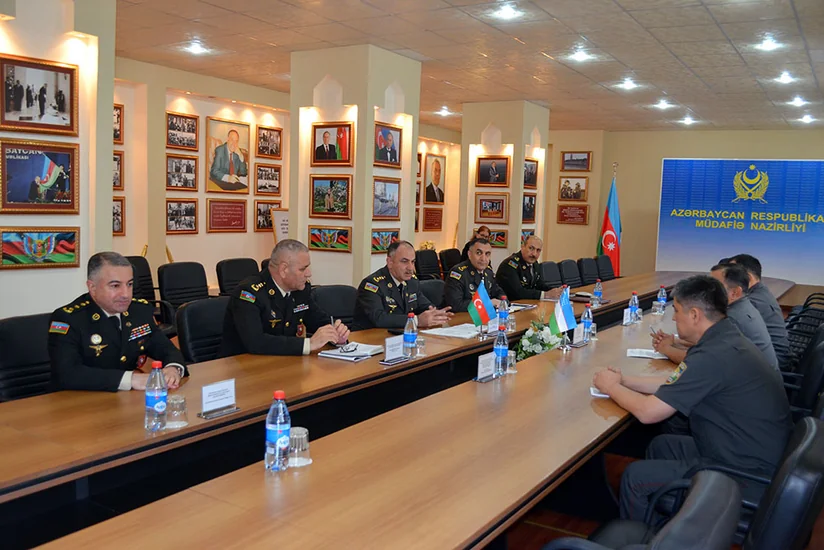 Military specialists from Azerbaijan and Uzbekistan hold working meeting