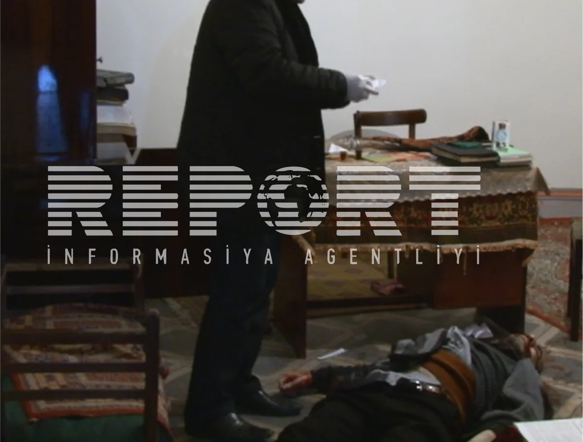 ​Bakıda falçı qətlə yetirilib - FOTOLAR