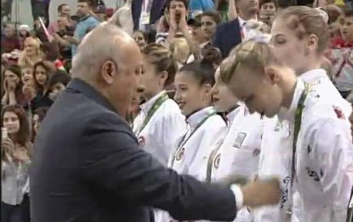 İslamiada: Azərbaycanın idman gimnastika üzrə qadınlardan ibarət komandası qızıl medal qazanıb
