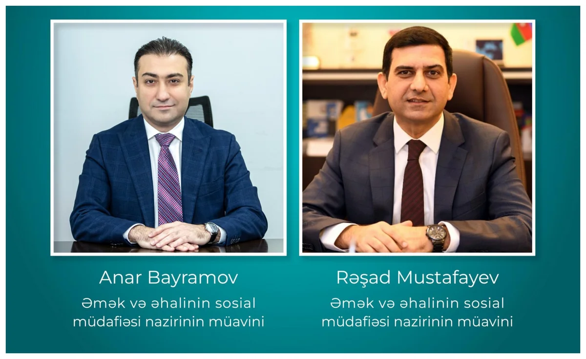 Əmək və əhalinin sosial müdafiəsi nazirinə iki yeni müavin təyin olunub