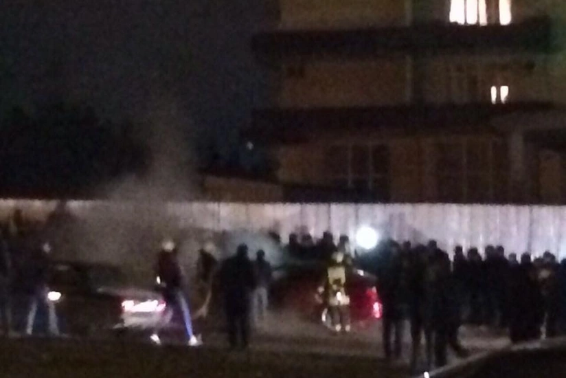 FHN Xətai rayonunda yanan avtomobil ilə bağlı məlumat yayıb