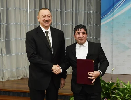 President Ilham Aliyev attends ceremony dedicated to sport results of 2017 - UPDATED