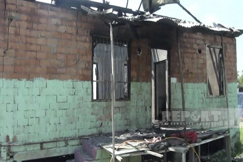 Yevlaxda yanıq xəsarətləri alan körpə həyatını itirib - YENİLƏNİB