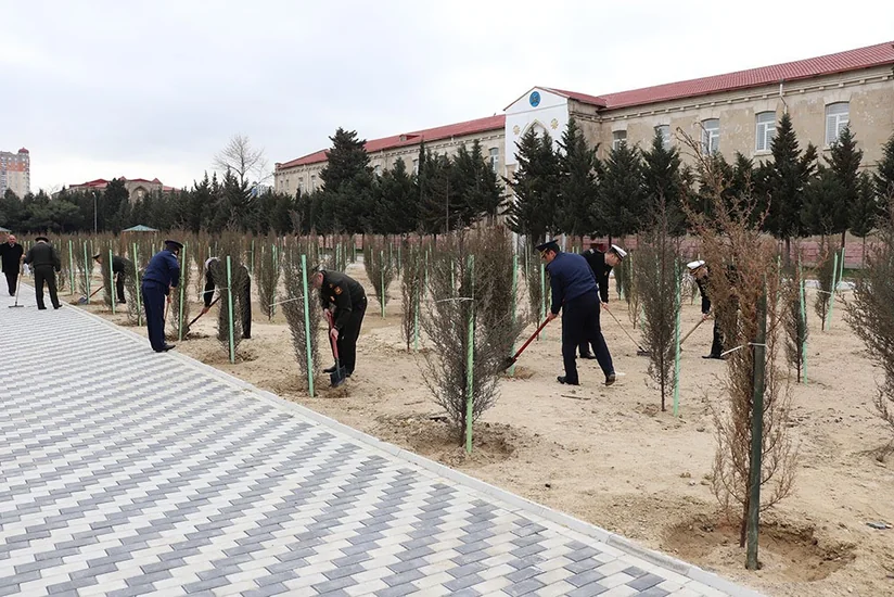 Əlahiddə Ümumqoşun Orduda, hərbi hissə və xüsusi təyinatlı təhsil müəssisələrində ümumordu iməciliyi keçirilib