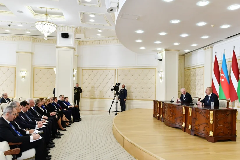 Президент: Латвия играет важную роль в успешно развивающемся сотрудничестве между ЕС и Азербайджаном