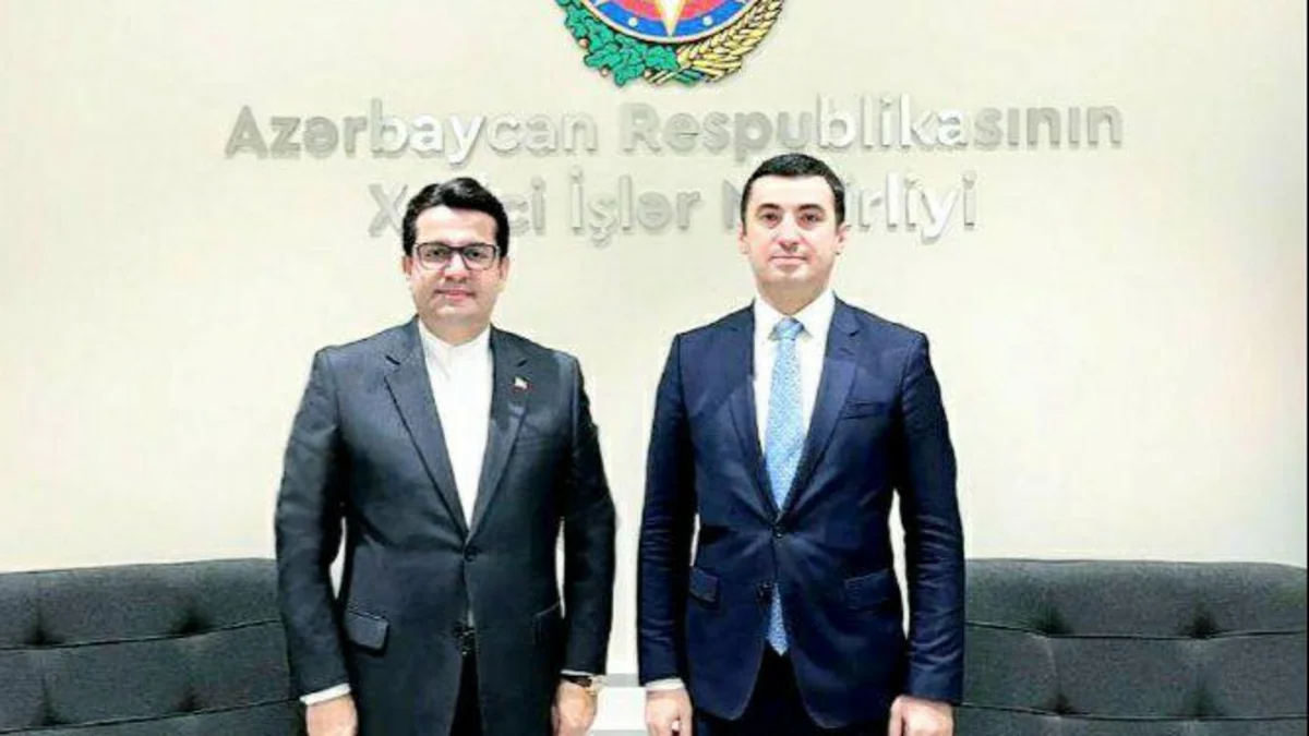 İran səfiri Azərbaycan XİN-in sözçüsü ilə görüşüb