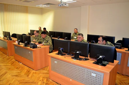 В Азербайджанской армии начались командно-штабные военные игры - ВИДЕО