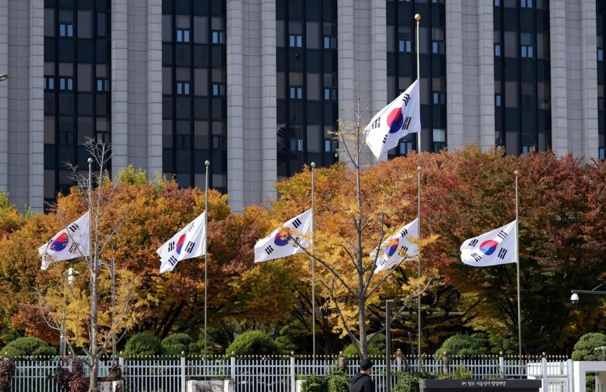 И.о. президента Республики Корея объявил 7-дневный национальный траур