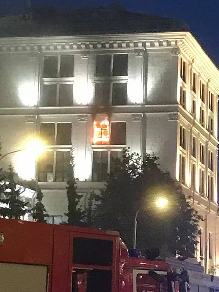 В Москве загорелось здание Центробанка - ВИДЕО