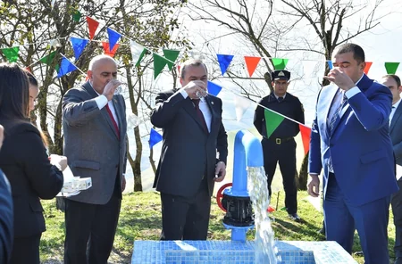 Yardımlı rayonunun iki kəndi içməli su ilə təchiz olunub
