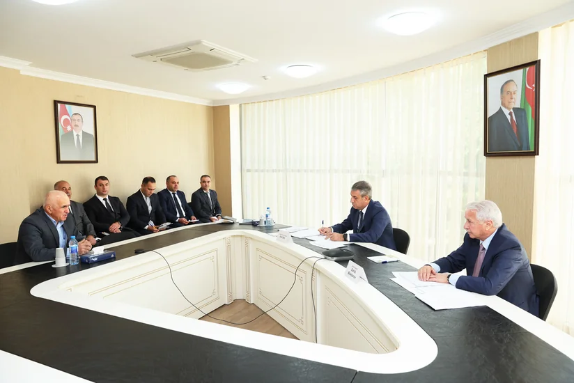 Sahib Ələkbərov Qusarda vətəndaşları qəbul edib