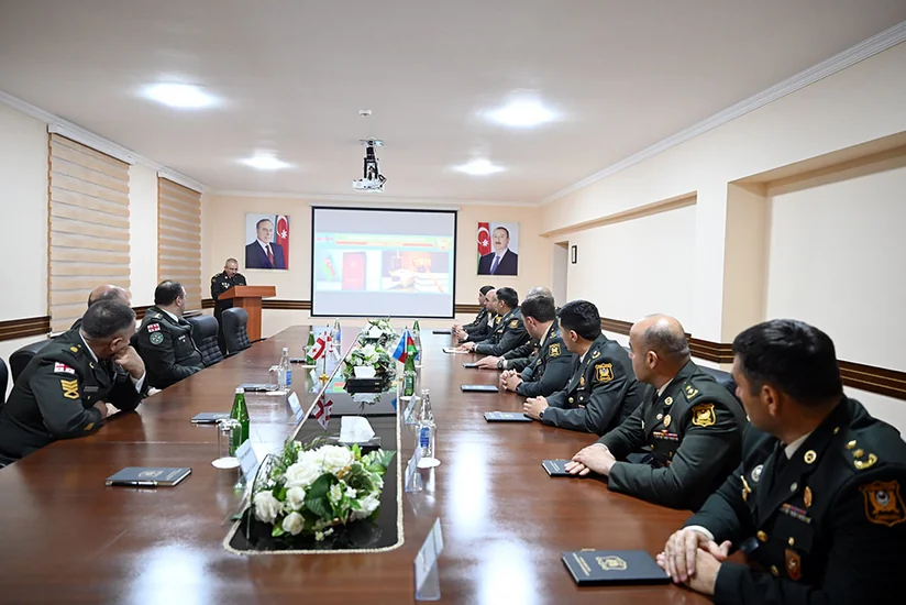Делегация Департамента военной полиции Грузии прибыла в Азербайджан