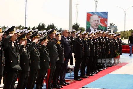 Hərbi Dəniz Qüvvələrində Ulu Öndərin 100 illik yubileyi qeyd olunub