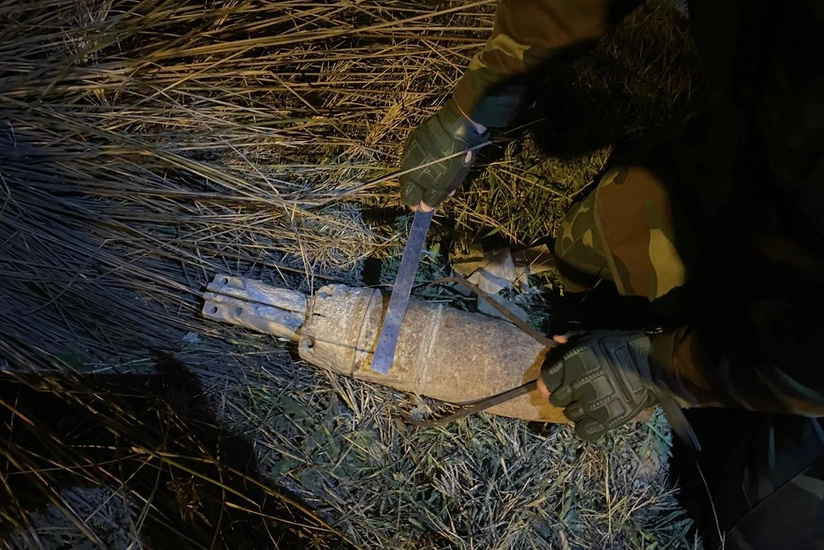 Sumqayıtda tank mərmisi aşkarlanıb