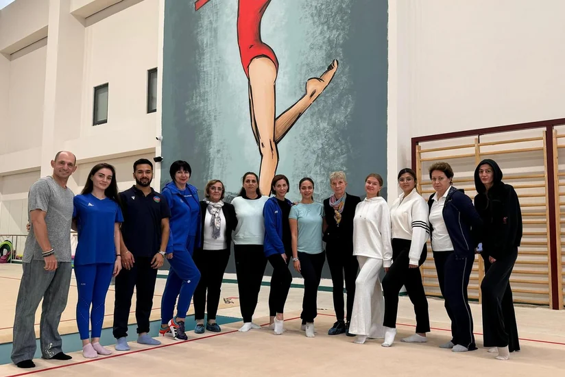 Milli Gimnastika Arenasında Azərbaycan məşqçiləri üçün seminar təşkil olunub