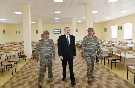 Ali Baş Komandan Raket Qoşunlarının “N” saylı hərbi hissəsinin açılışında iştirak edib - YENİLƏNİB