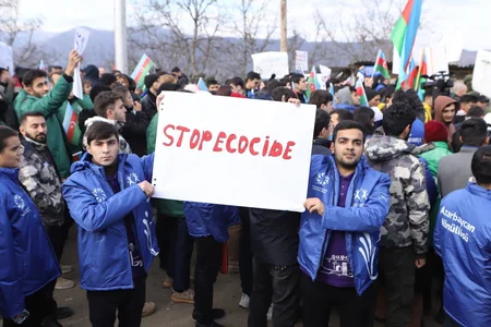 Союз волонтерских организаций присоединился к акции протеста против экотеррора в Карабахе