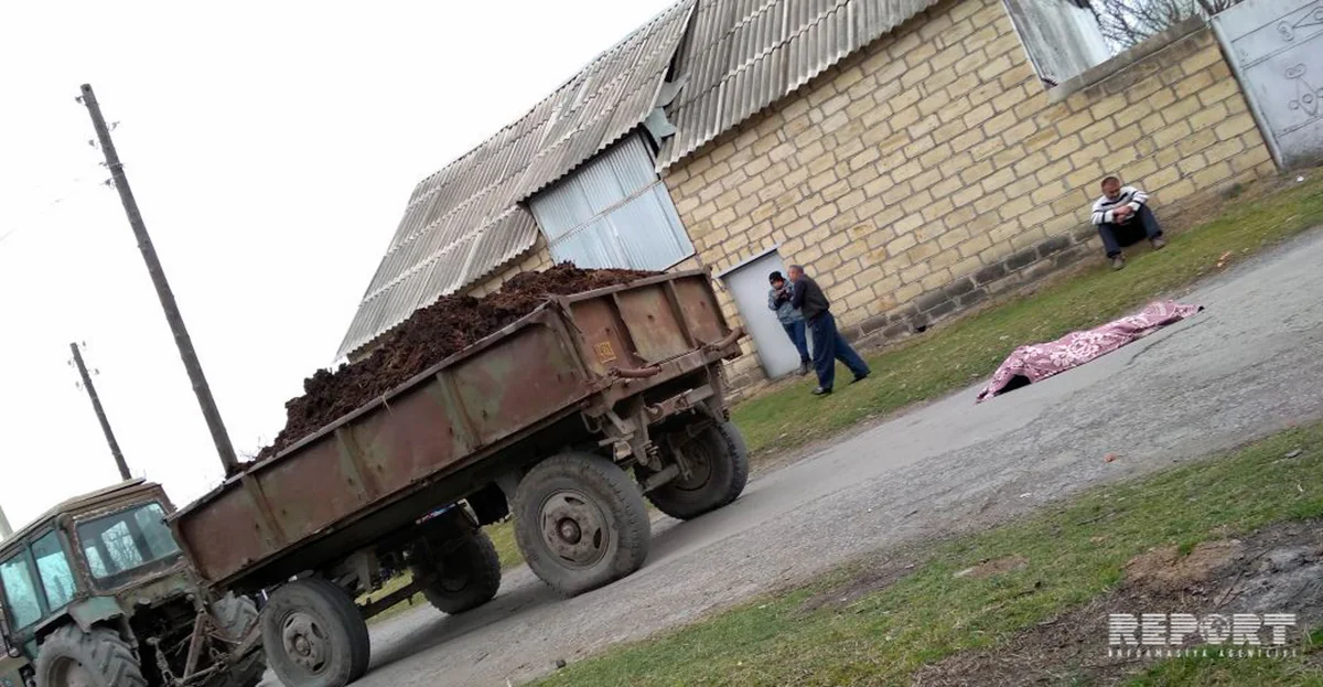 Zaqatalada məktəbdən çıxan şagirdi traktor vuraraq öldürüb - FOTO