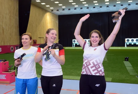 Bakıda keçirilən dünya çempionatında Almaniya atıcısı qızıl medal qazanıb