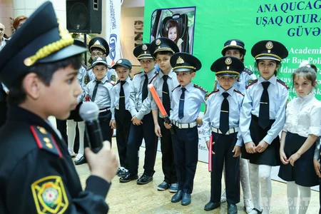 Bakıda “Ana qucağına yox, uşaq oturacağına güvən!” adlı tədbir keçirilib - FOTO