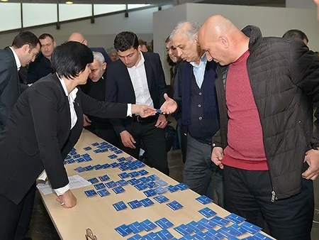 AFFA rəhbərliyi veteranlarla görüşdü