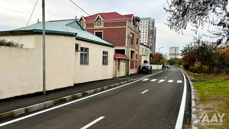 Bakının Cavanşir küçəsi təmir edilib