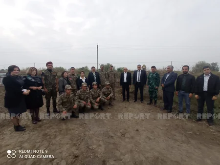 Kürdəmirdə şəhidlərin ildönümü qeyd olundu